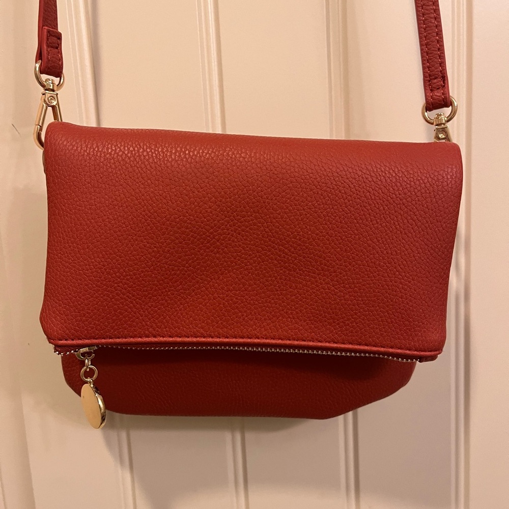 Burnt orange purse